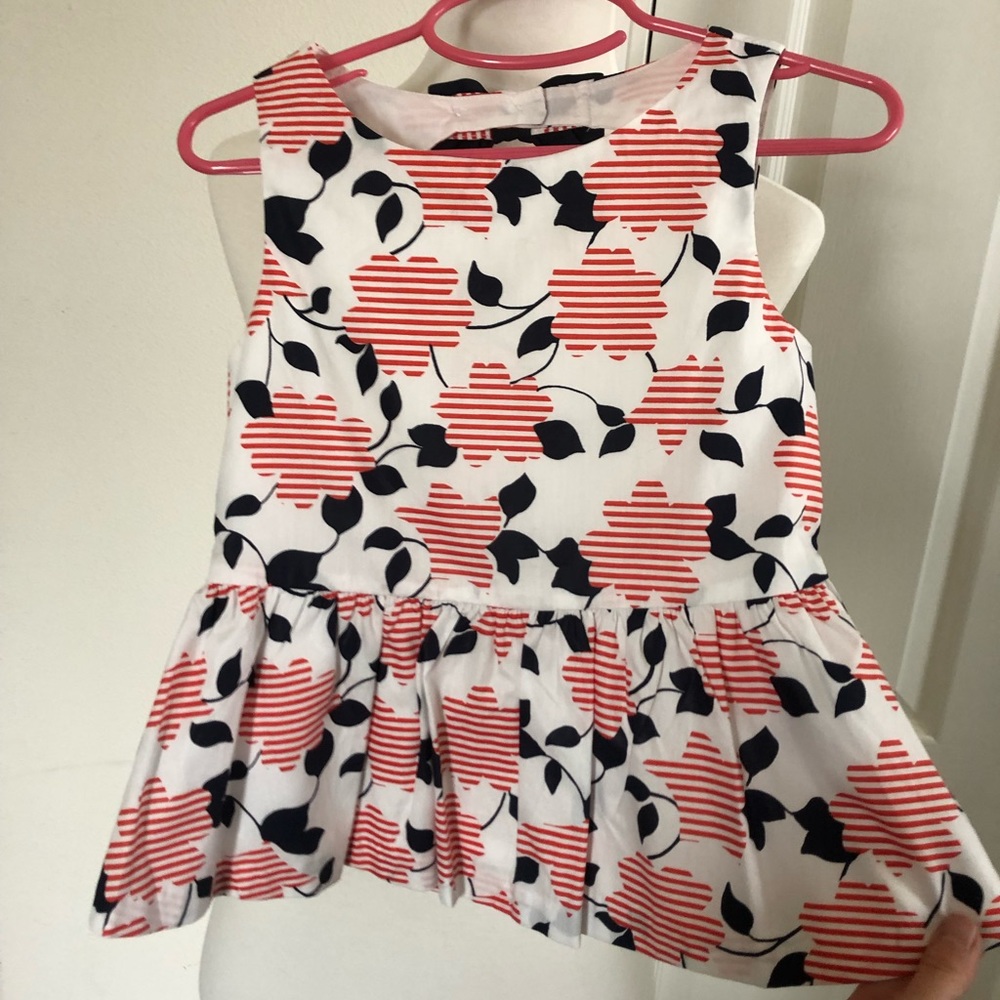 Cute sleeveless top - Independence Day